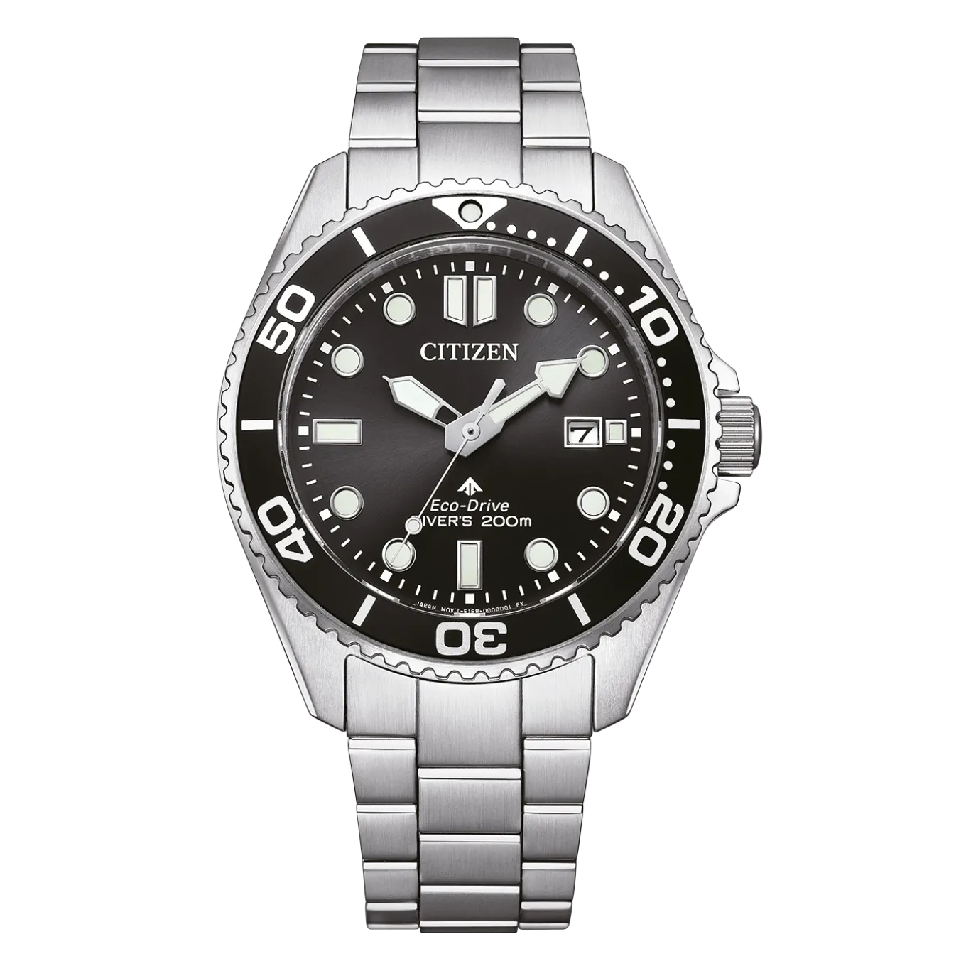 BN0261-51E Promaster Eco-Drive Diver Herren Edelstahl | schwarz | ø 40.55mm