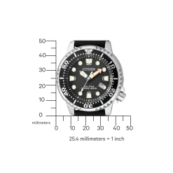 BN0150-10E Promaster Eco-Drive Diver Herren Gummiband (Urethan) | schwarz | ø 44mm