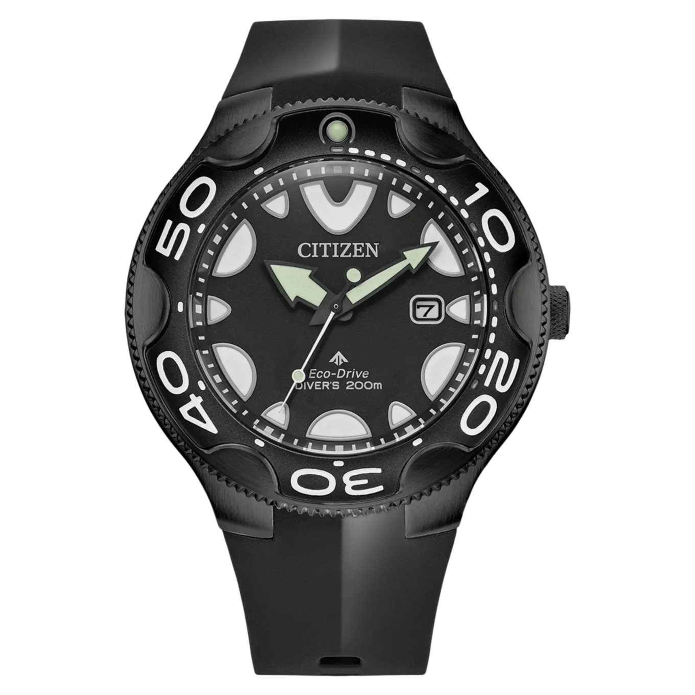 BN0235-01E Promaster Eco-Drive Diver "Orca" Herren Gummiband (Urethan) | schwarz | ø 46mm