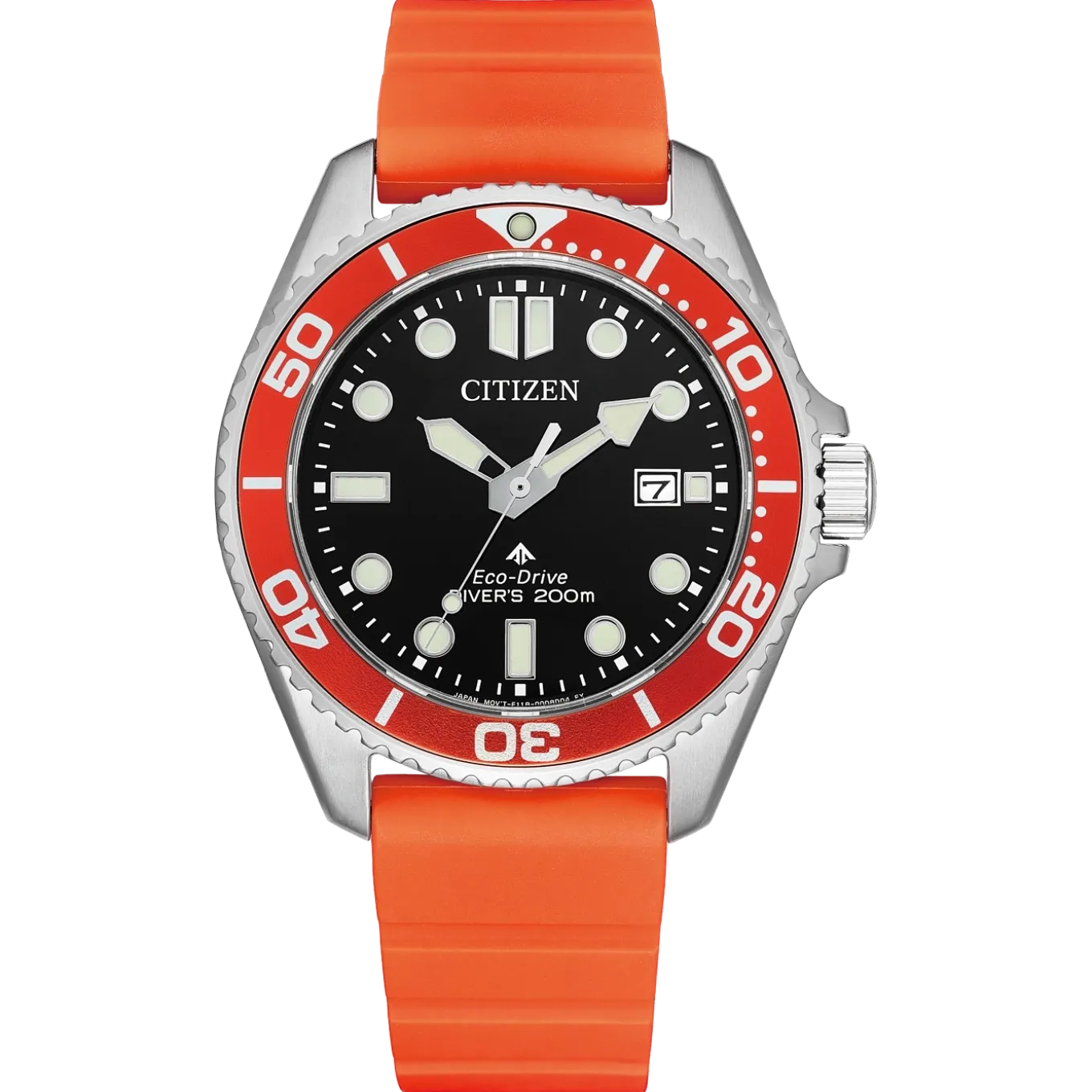 BN0268-01E Promaster Marine Herren Gummiband (Urethan) | schwarz | ø 40.55mm