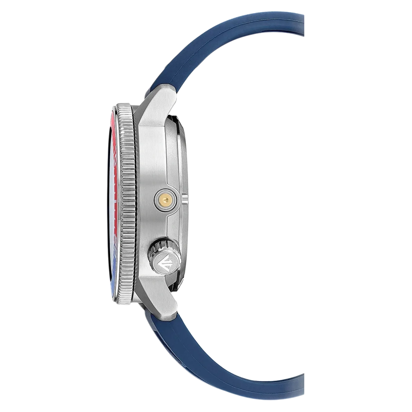 BN2038-01L Herren Gummiband (Urethan) | blau | ø 46.5mm