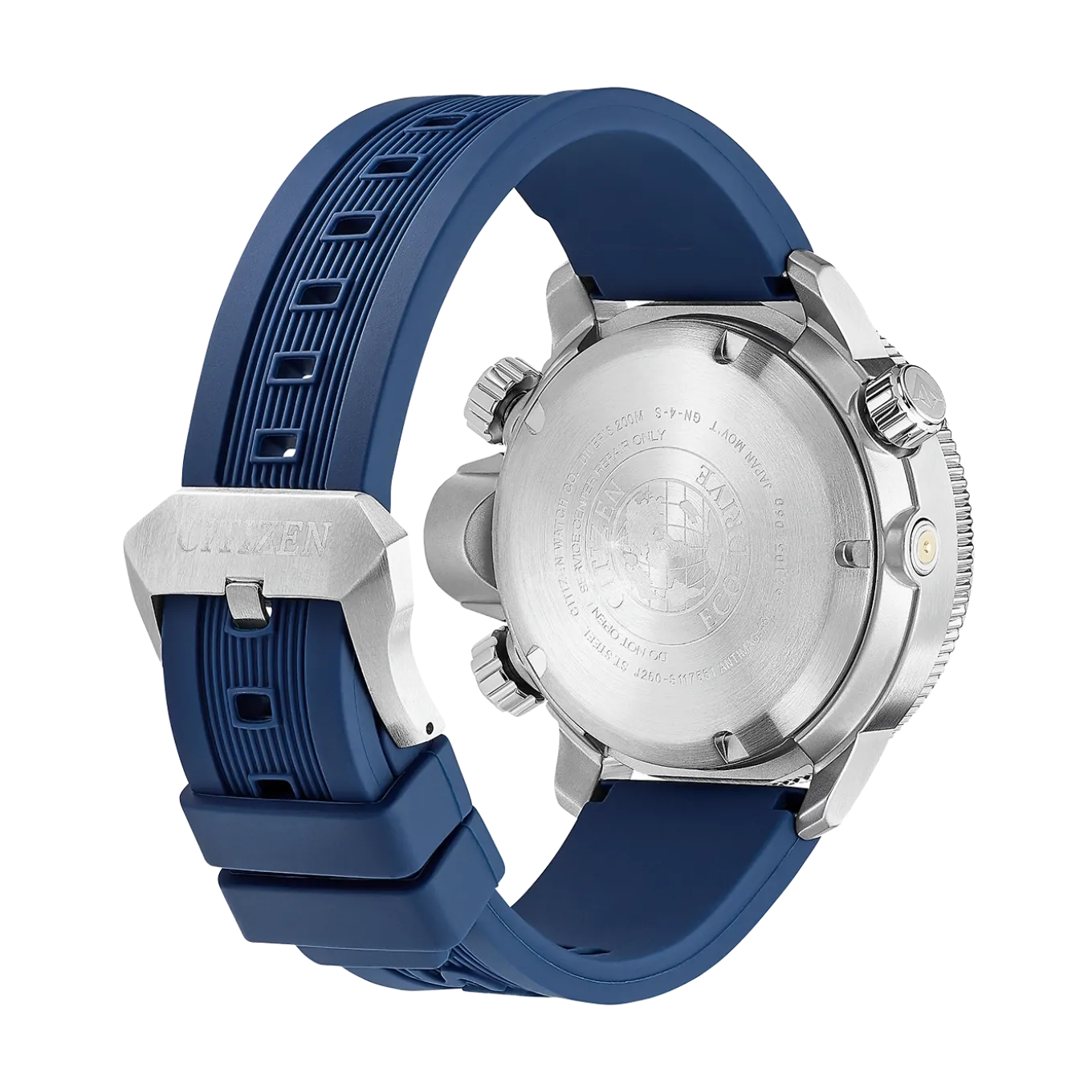 BN2038-01L Herren Gummiband (Urethan) | blau | ø 46.5mm
