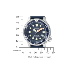 BN0151-17L                                        Promaster Eco-Drive Diver                                        Herren Gummiband (Urethan) | blau | ø 44mm