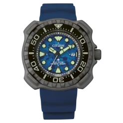 BN0227-09L                                        Promaster Eco-Drive Diver                                        Herren Gummiband (Urethan) | blau | ø 45.8mm