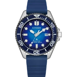 BN0267-04L Promaster Marine Herren Gummiband (Urethan) | blau | ø 40.55mm