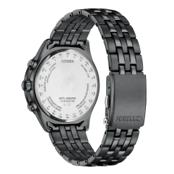 BY1035-56L Eco-Drive Herren Edelstahl | blau