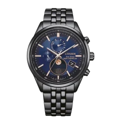 BY1035-56L Eco-Drive Herren Edelstahl | blau