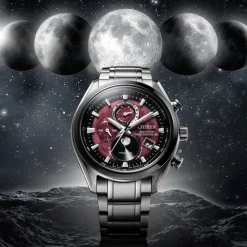 BY1018-80X                                        Tsuki-yomi                                        Herren Super Titanium ™ | rot | ø 43mm