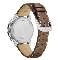 CA4714-04A Eco-Drive Herren Leder | weiß | ø 39.9mm