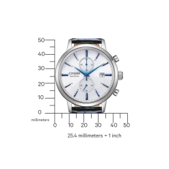 CA7069-16A Herren Leder | weiß | ø 42mm