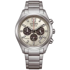 CA4750-51A               Herren Super Titanium ™ Eco-Drive silberfarben ø 40mm