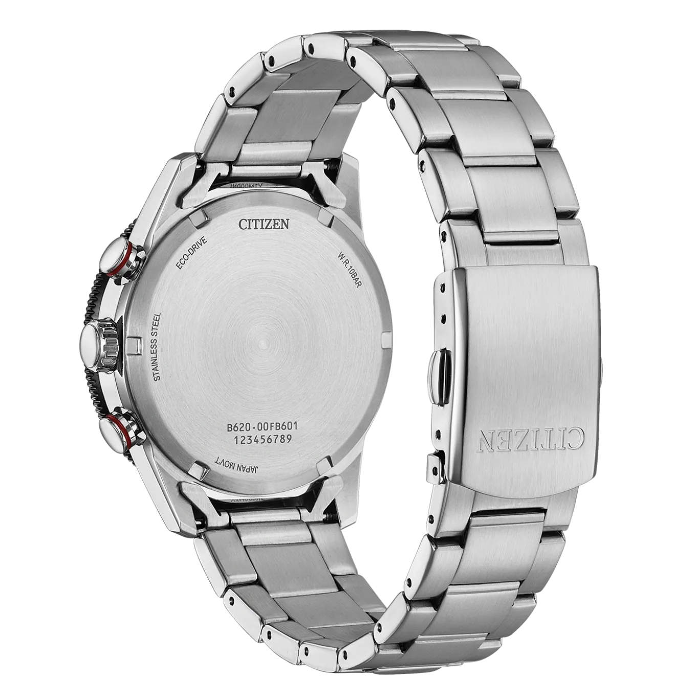 CA4714-55E Eco-Drive Herren Edelstahl | schwarz | ø 39.9mm
