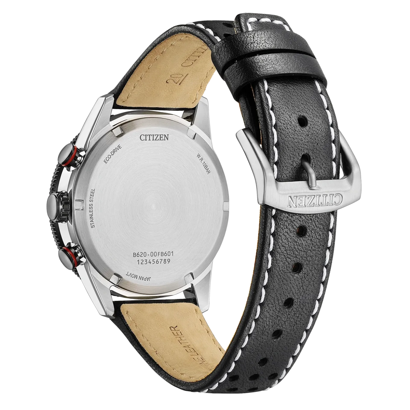 CA4717-06E Eco-Drive Herren Leder | schwarz | ø 39.9mm