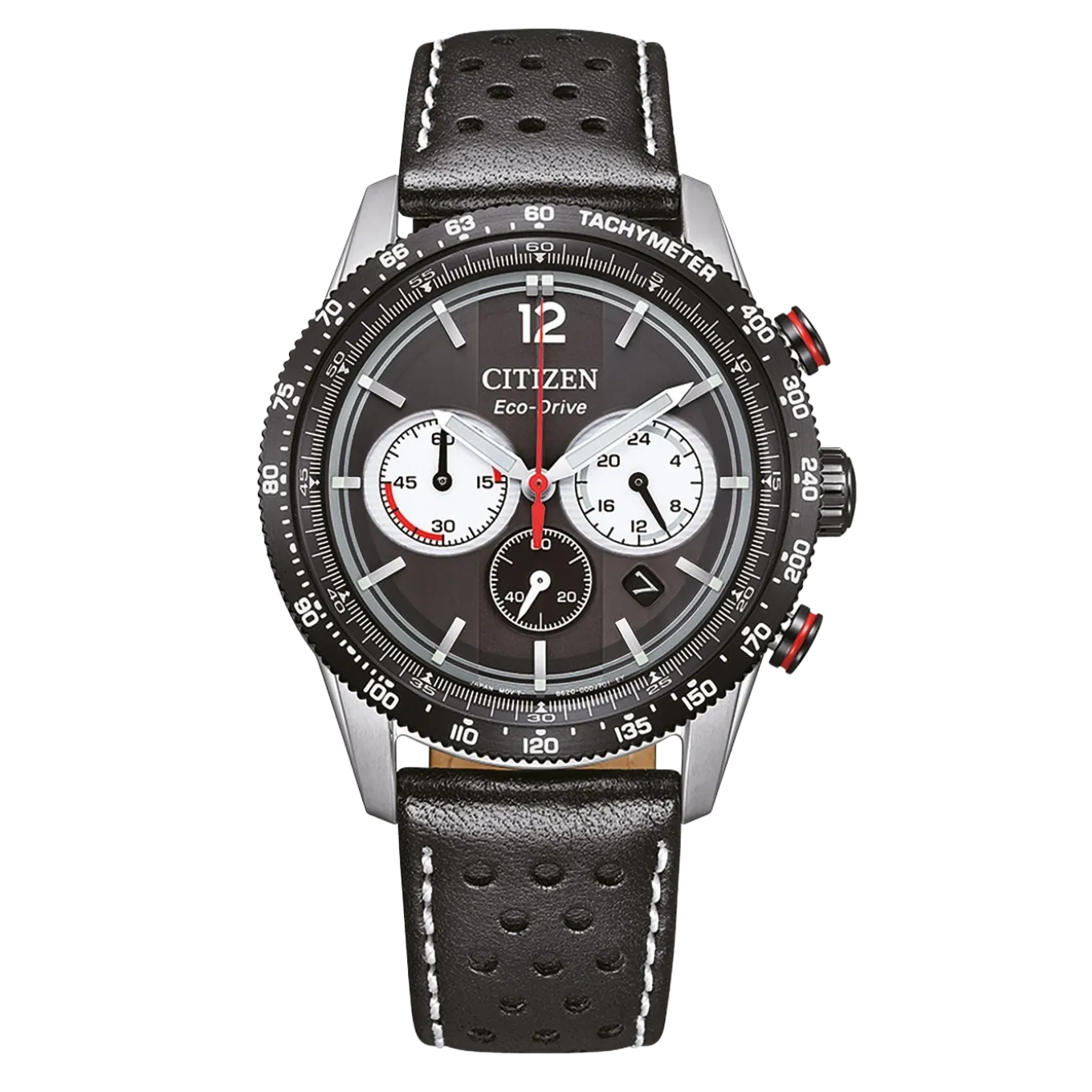 CA4717-06E Eco-Drive Herren Leder | schwarz | ø 39.9mm