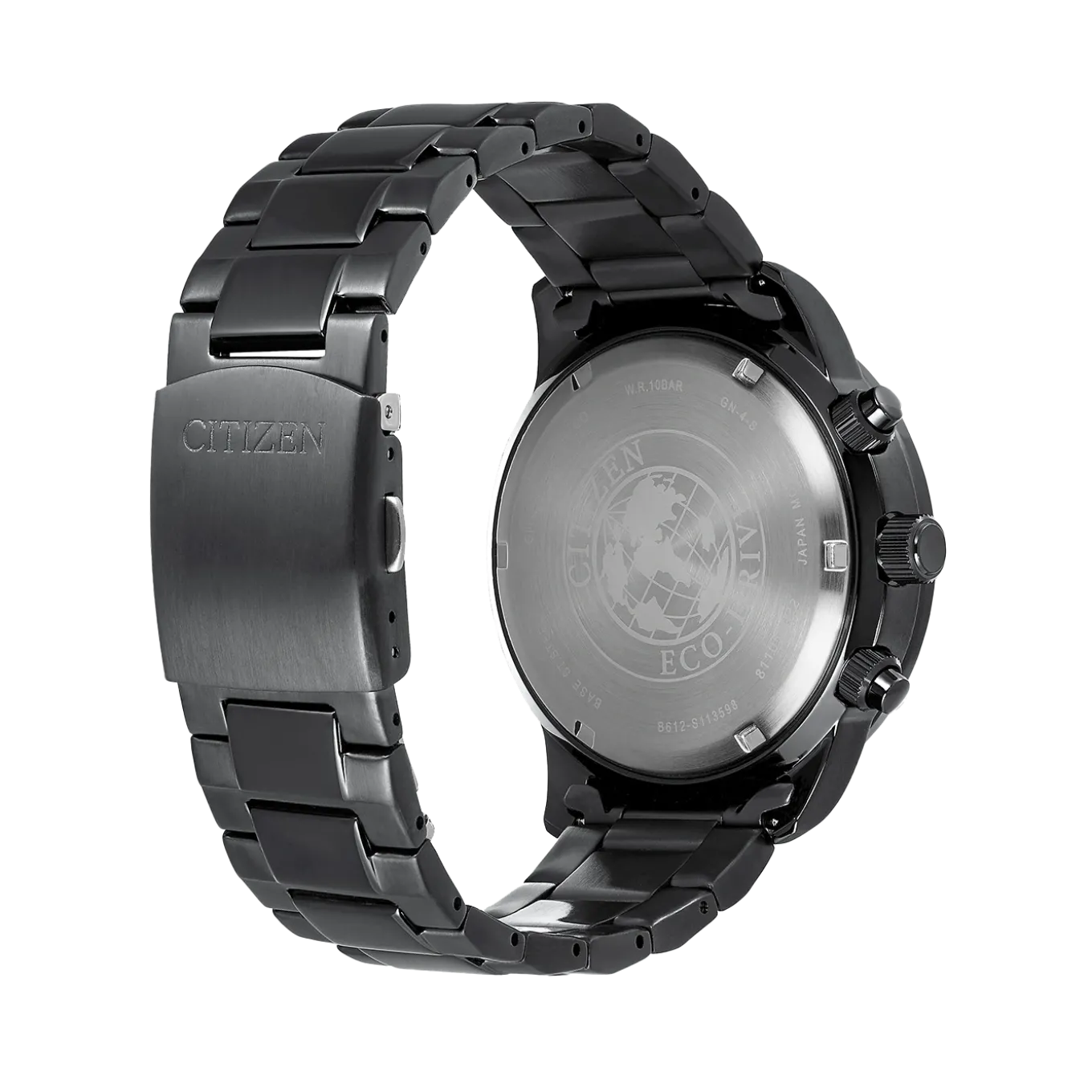 CA0695-84E Herren Edelstahl | schwarz | ø 44mm