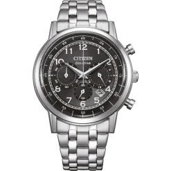 CA4630-53E               Herren Edelstahl | schwarz | ø 42mm