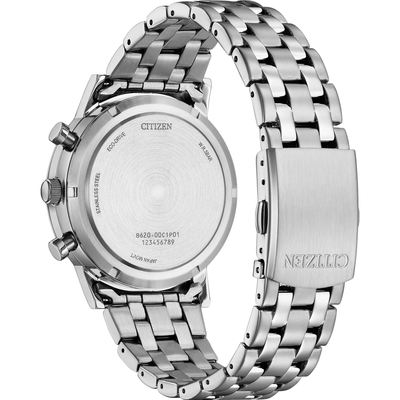 CA4630-53E Herren Edelstahl | schwarz | ø 42mm
