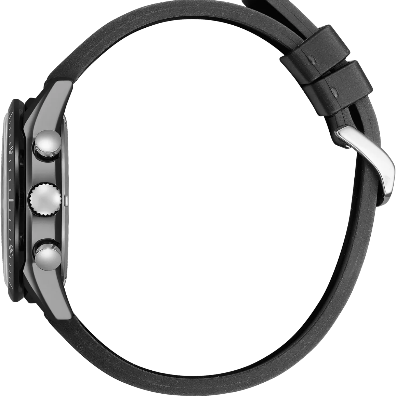 CA4625-02H Herren Gummiband (Urethan) | schwarz | ø 39mm