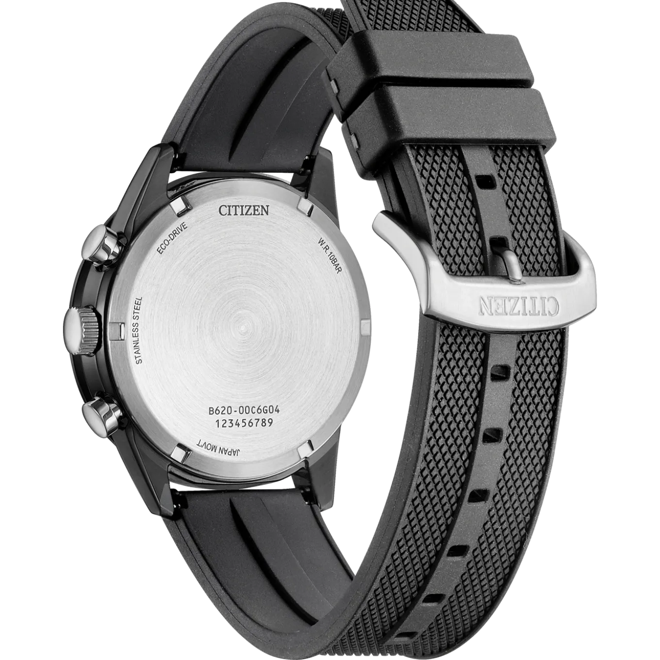 CA4625-02H Herren Gummiband (Urethan) | schwarz | ø 39mm