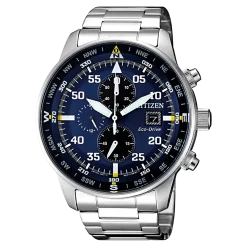CA0690-88L               Herren Edelstahl | blau | ø 44mm
