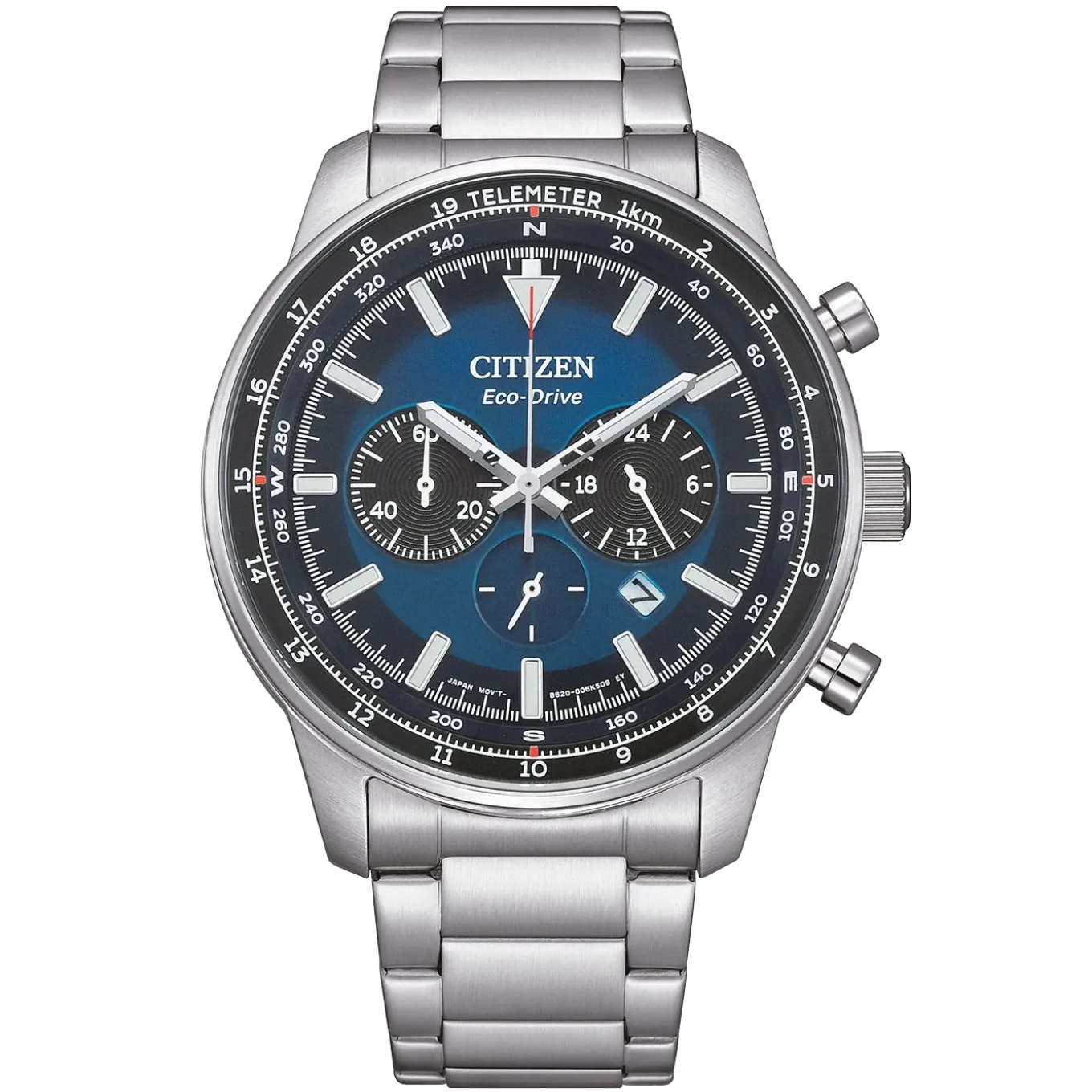 CA4500-91L Herren Edelstahl | blau | ø 44mm