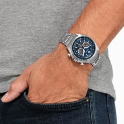 CA4560-81L Herren Edelstahl | blau | ø 44.8mm