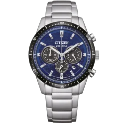 CA4624-56L Herren Edelstahl | blau | ø 39mm