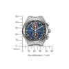 CA7090-87L               Herren Super Titanium ™ | blau | ø 43mm
