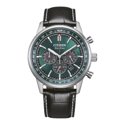 CA4720-01X Eco-Drive Herren Leder | grün | ø 42mm