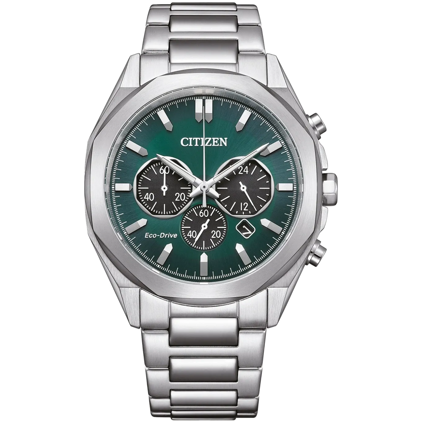 CA4590-81X Herren Edelstahl | grün | ø 41mm