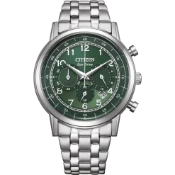 CA4630-53X Herren Edelstahl | grün | ø 42mm