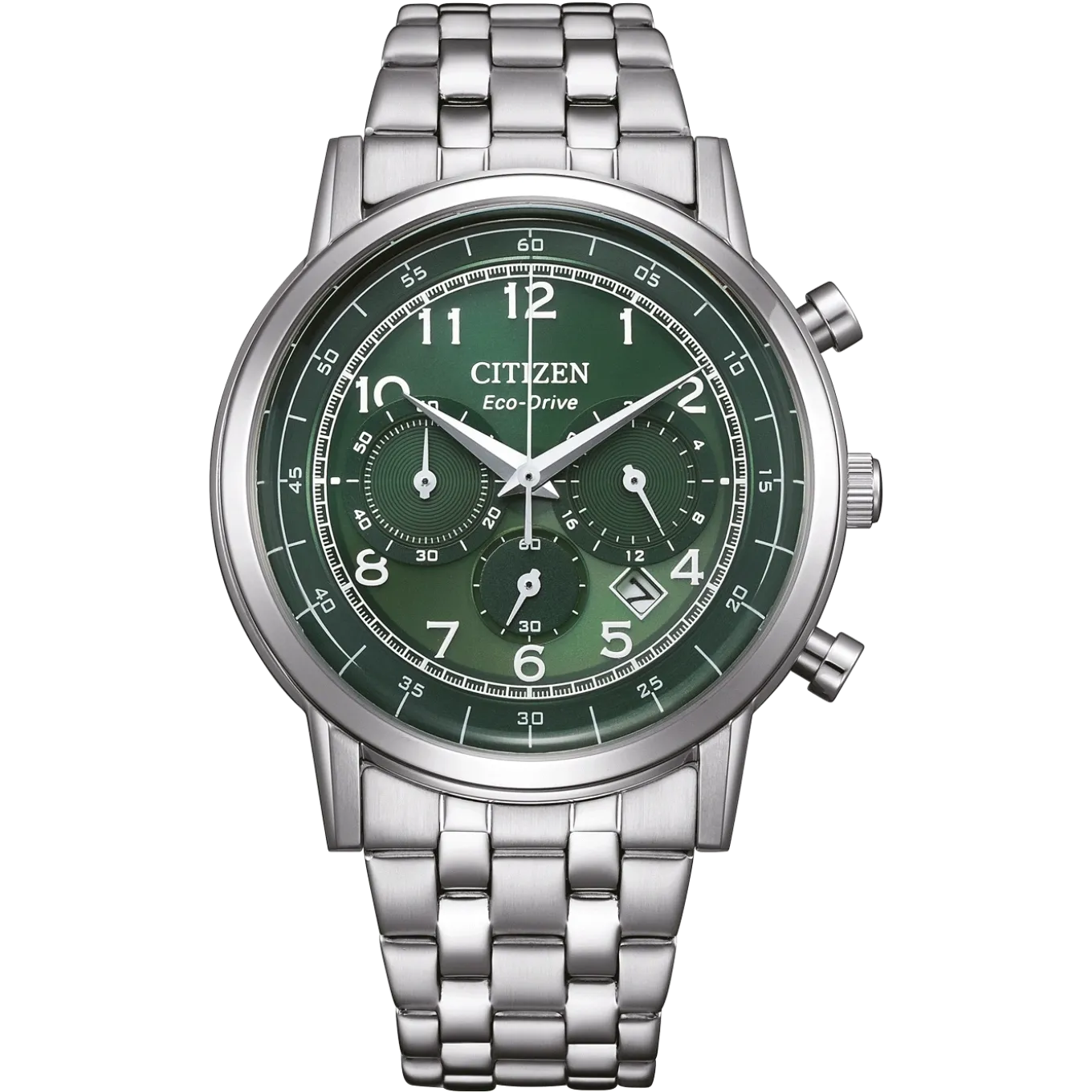CA4630-53X Herren Edelstahl | grün | ø 42mm