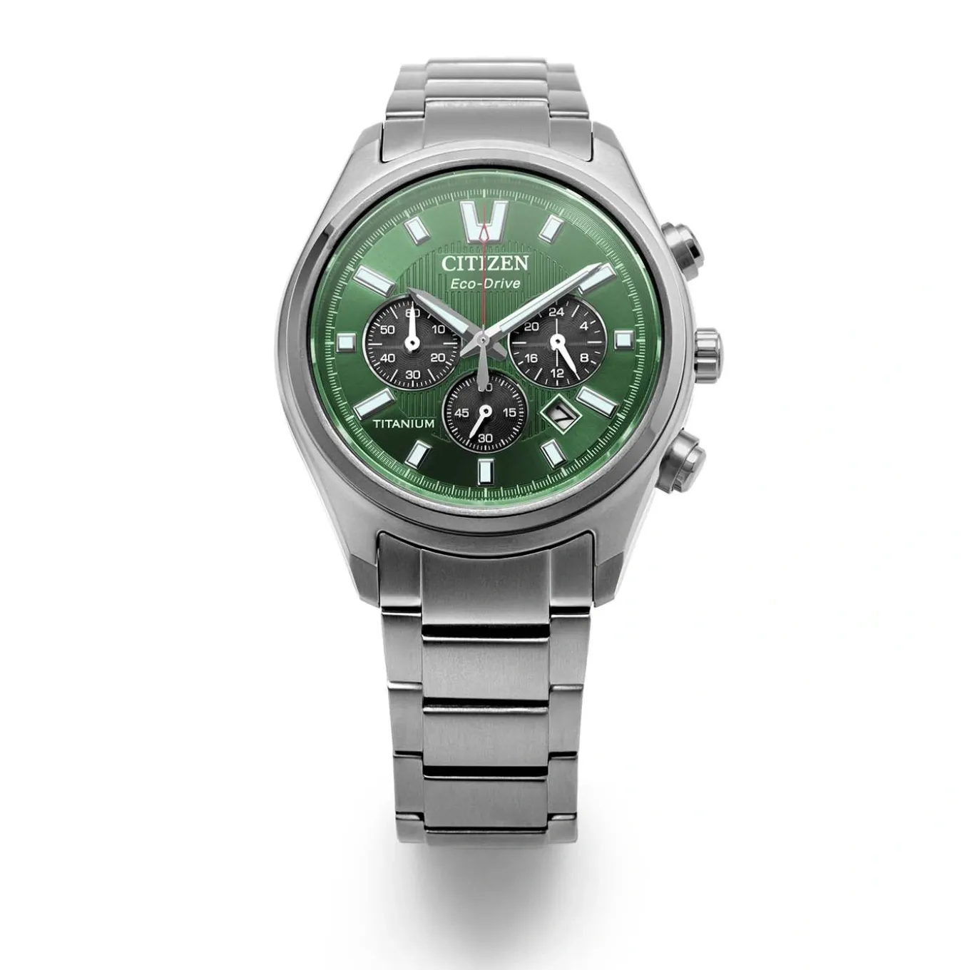 CA4750-51X Herren Super Titanium ™ Eco-Drive grün ø 40mm