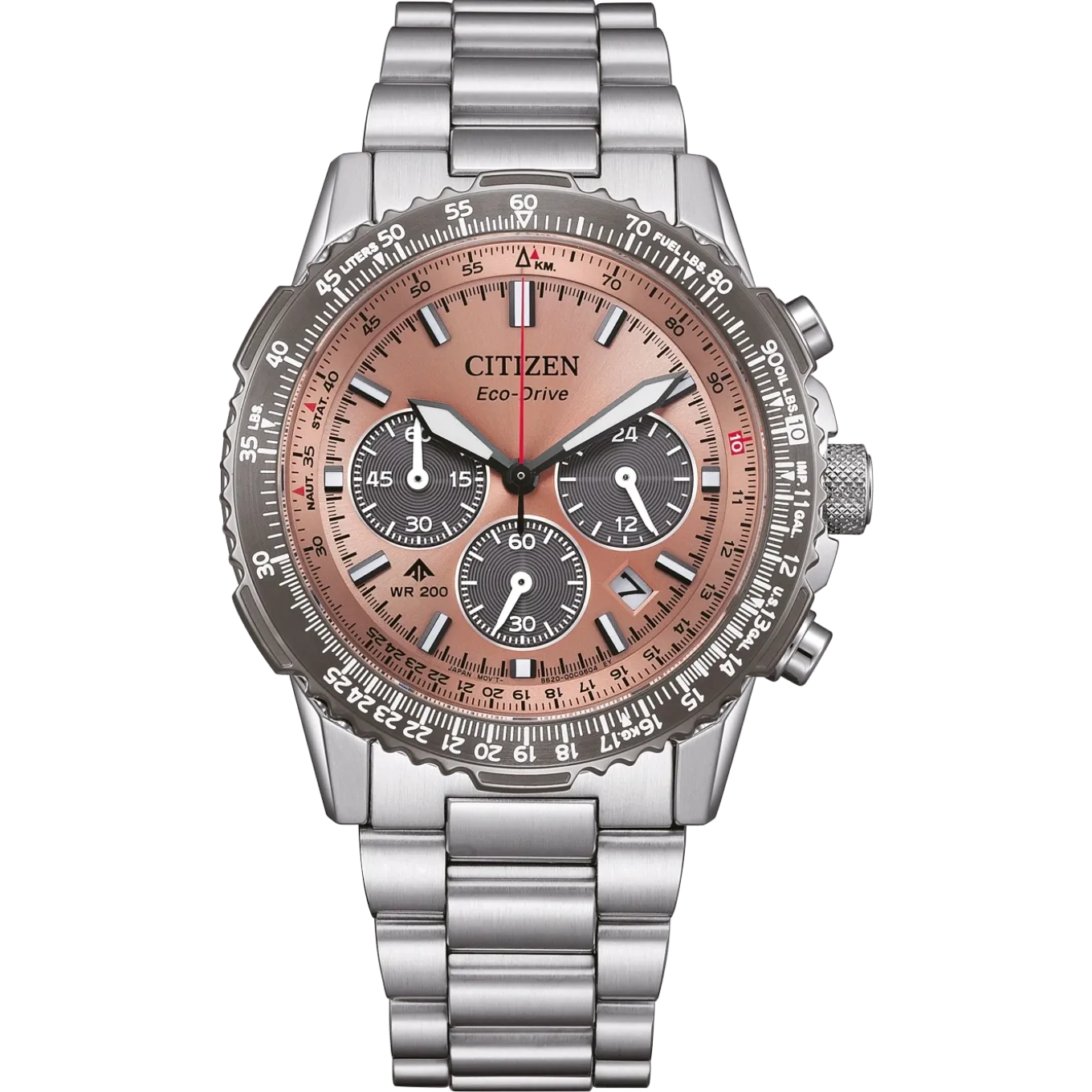 CA4664-60X Promaster Eco-Drive Herren Edelstahl | braun | ø 40mm