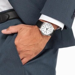 CB0250-17A Herren Leder | weiß | ø 43mm