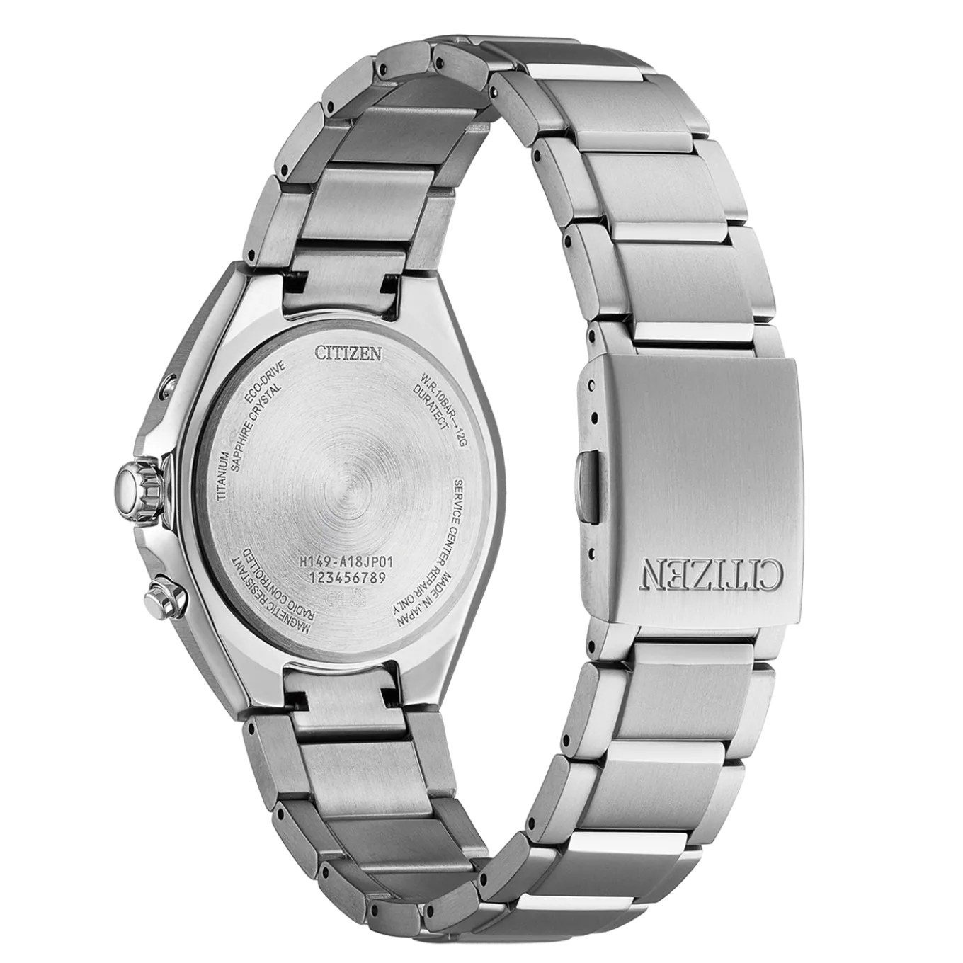 CB1160-55E Radio Controlled Herren Super Titanium ™ | schwarz | ø 37.5mm