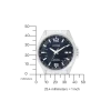 CB0010-88L               Herren Edelstahl | blau | ø 43mm