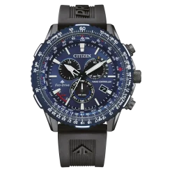 CB5006-02L Herren Gummiband (Urethan) | blau | ø 45.9mm