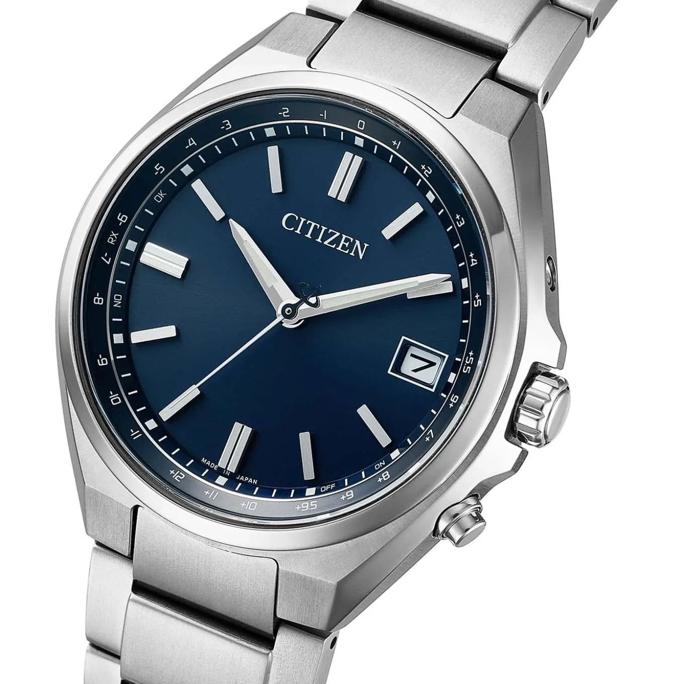 CB1160-55L Radio Controlled Herren Super Titanium ™ | blau | ø 37.5mm