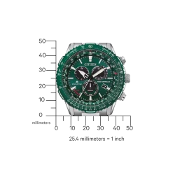 CB5004-59W Herren Edelstahl | grün | ø 45.9mm