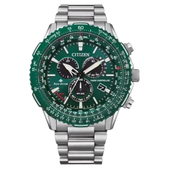 CB5004-59W               Herren Edelstahl | grün | ø 45.9mm