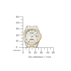 EC1186-85A               Damen Edelstahl | silberfarben | ø 29mm