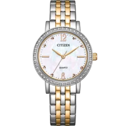 EL3106-59D               Damen Edelstahl | perlmutt weiß | ø 31mm