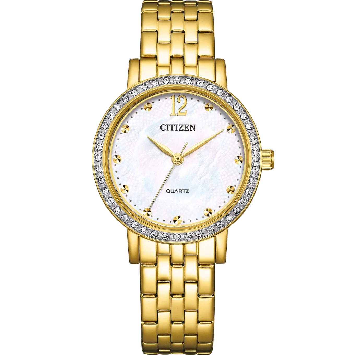 EL3102-50D Damen Edelstahl | perlmutt weiß | ø 31mm