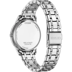 EM0411-71A Damen Edelstahl | weiß | ø 34mm