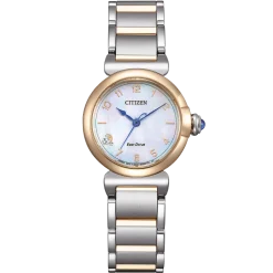 EM1136-87D                                        Citizen L                                        Damen Edelstahl | perlmutt weiß | ø 26mm