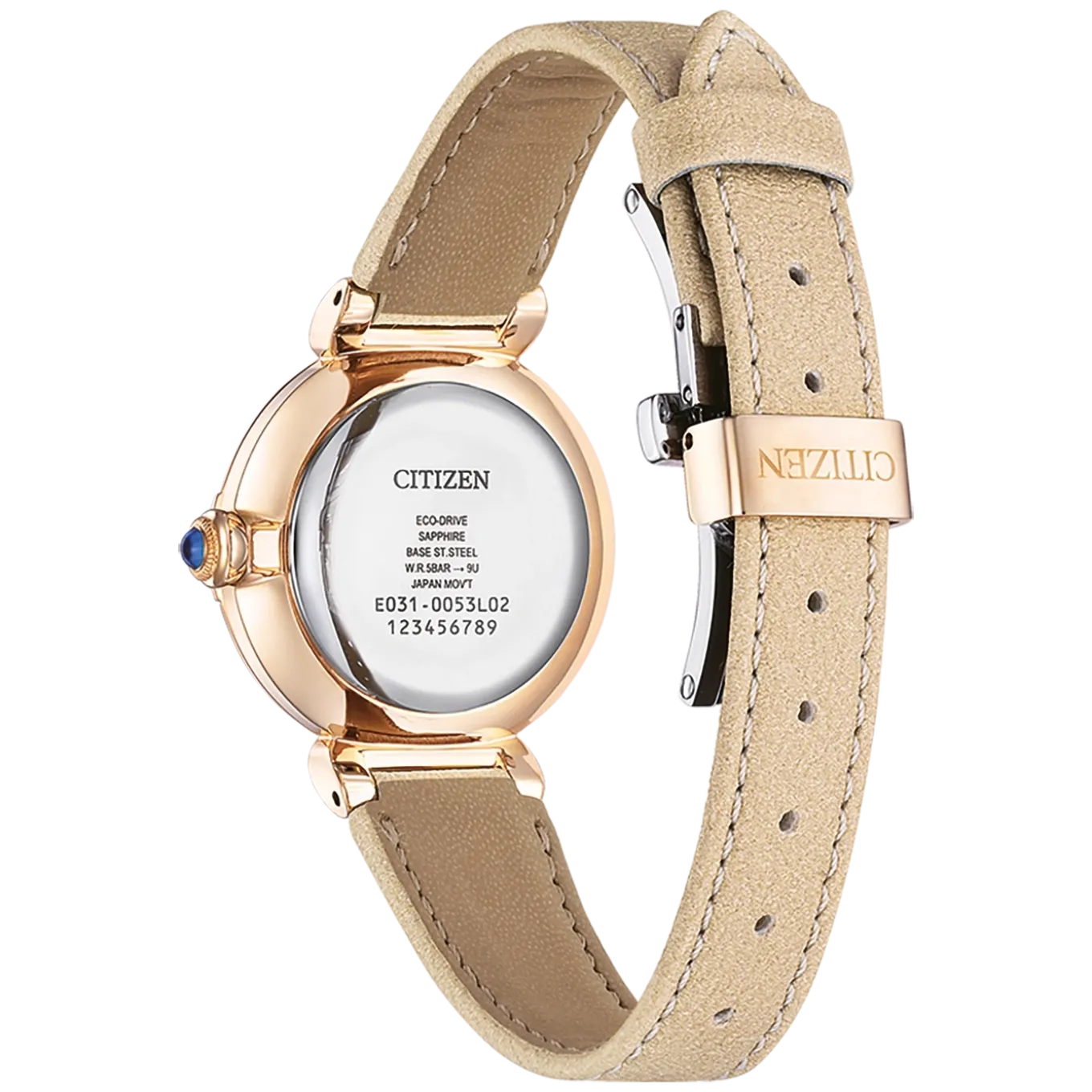 EM1073-18D Damen Apfel Material | perlmutt weiß | ø 29mm