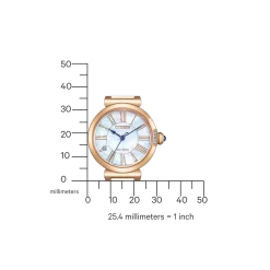EM1063-89D               Damen Edelstahl | perlmutt weiß | ø 29.5mm