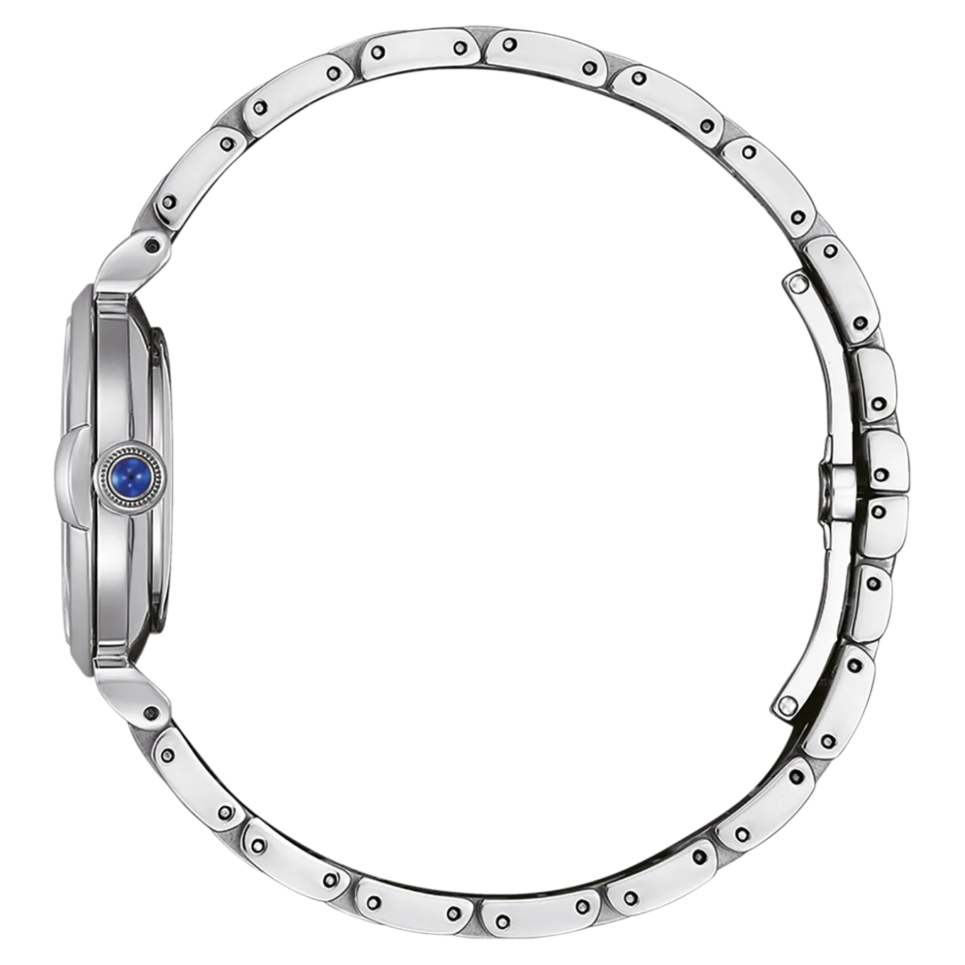 EM1070-83D Damen Edelstahl | perlmutt weiß | ø 29mm