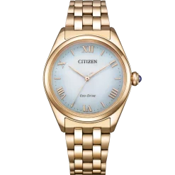 EM1143-81X                                        Citizen L                                        Damen Edelstahl | grün | ø 33mm